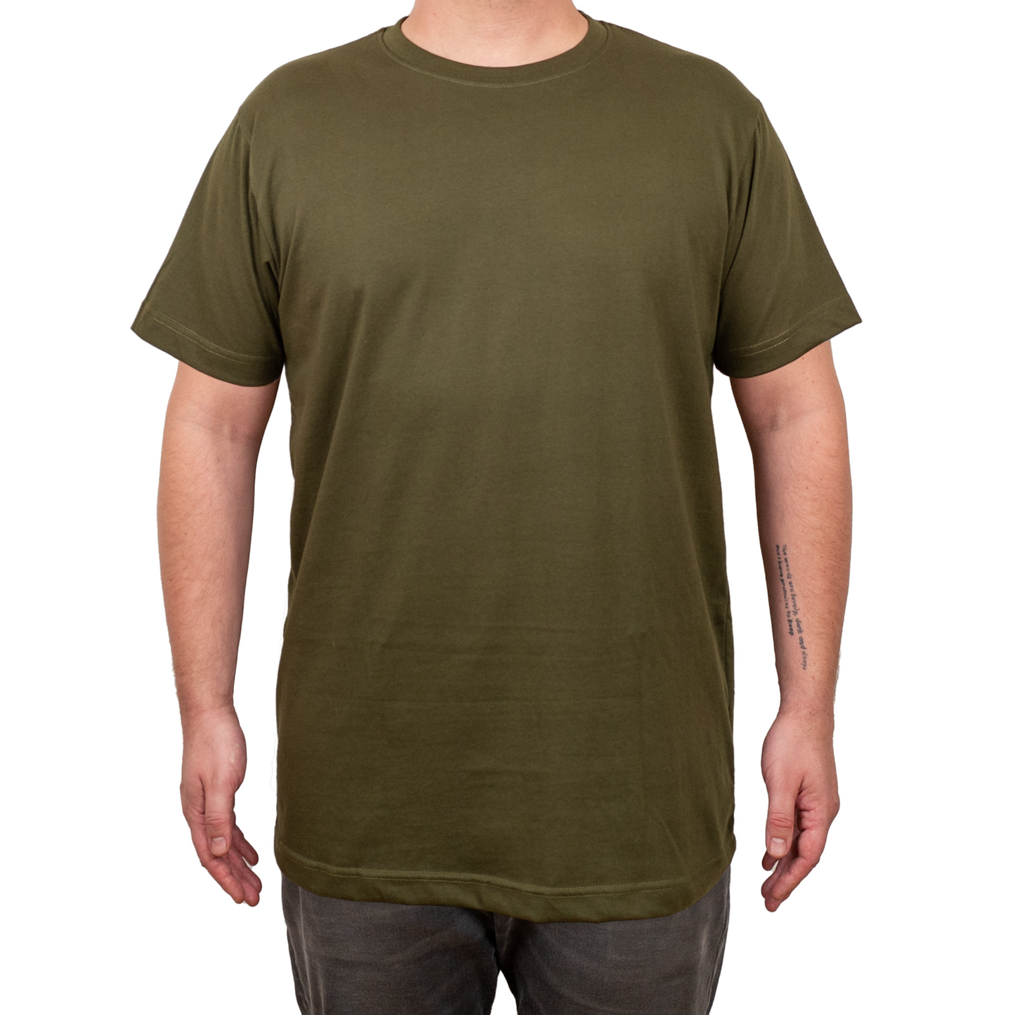 Relaxed Fit Hemp Tee - Salmon
