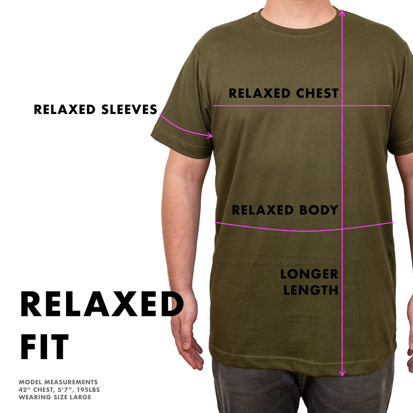 Relaxed Fit Hemp Tee - Salmon