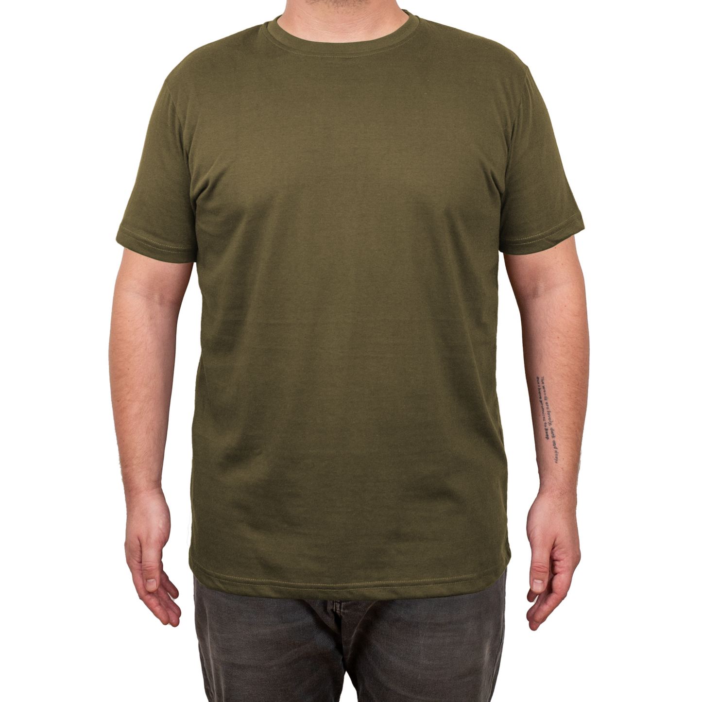 COLOR ISSUE Premium Heavyweight Trim Fit Hemp Tee - White