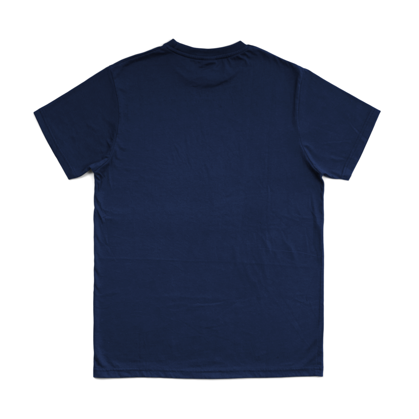 Trim Fit Hemp Tee - Navy Blue