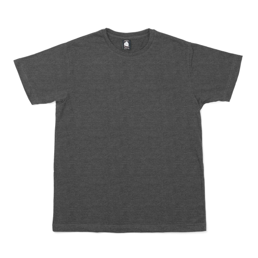 Relaxed Fit Hemp Tee - Charcoal Grey