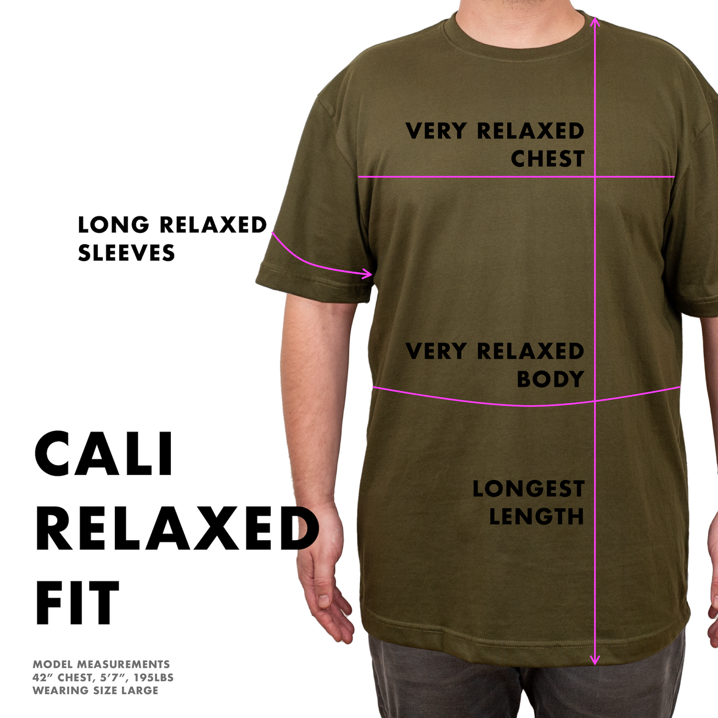 Cali Relaxed Fit Hemp Tee - Heather Grey