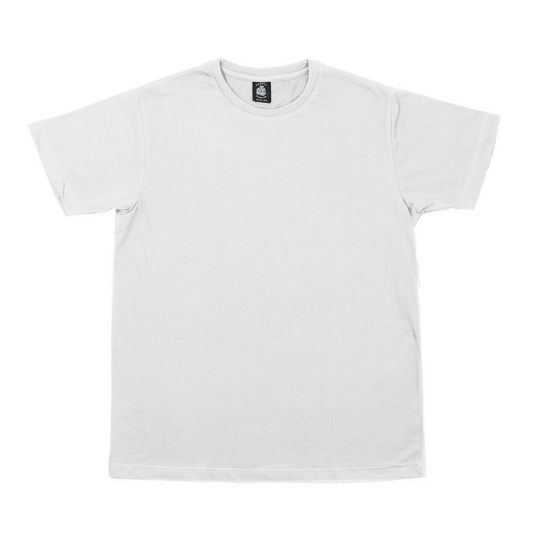 Relaxed Fit Hemp Tee - White