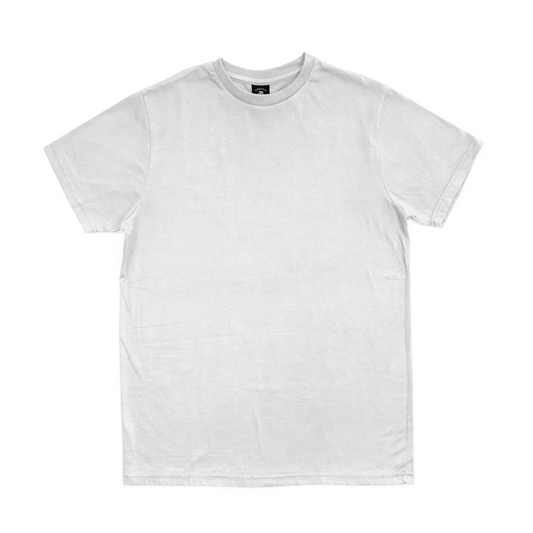 COLOR ISSUE Premium Heavyweight Trim Fit Hemp Tee - White