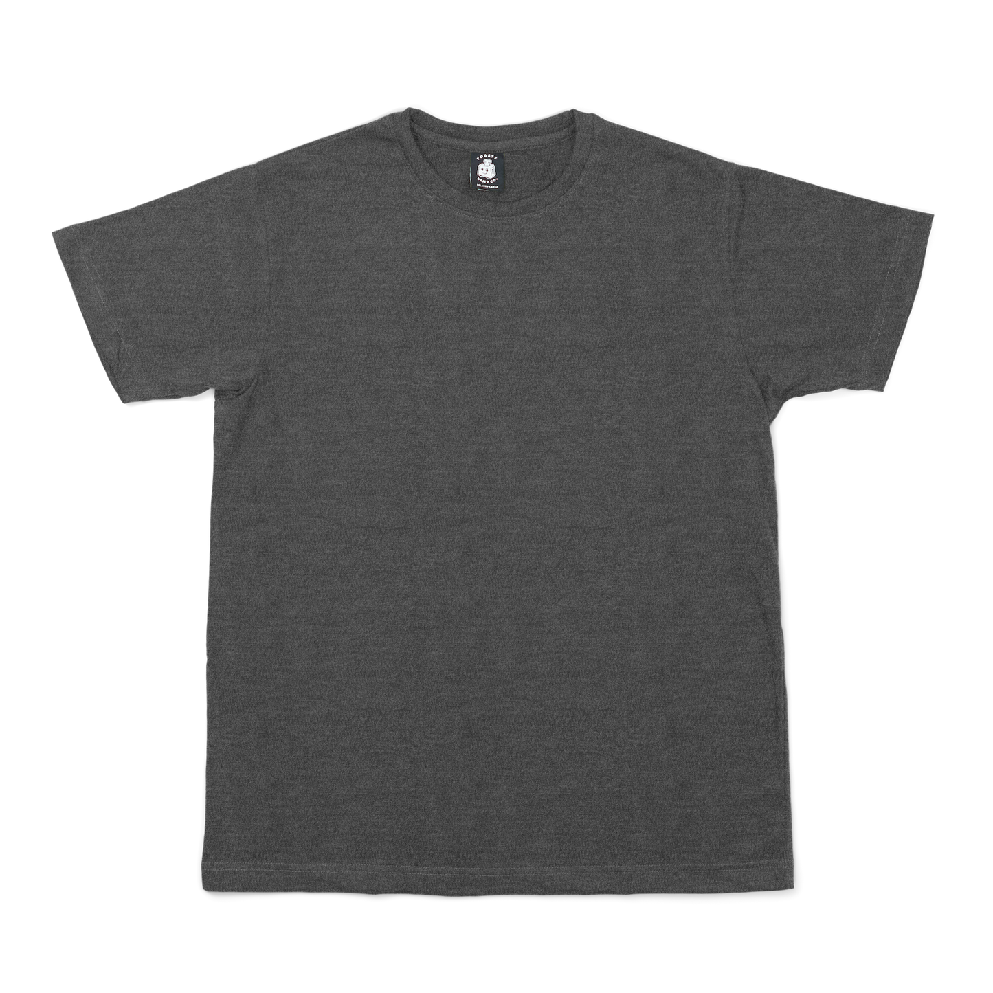 Relaxed Fit Hemp Tee - Charcoal Grey