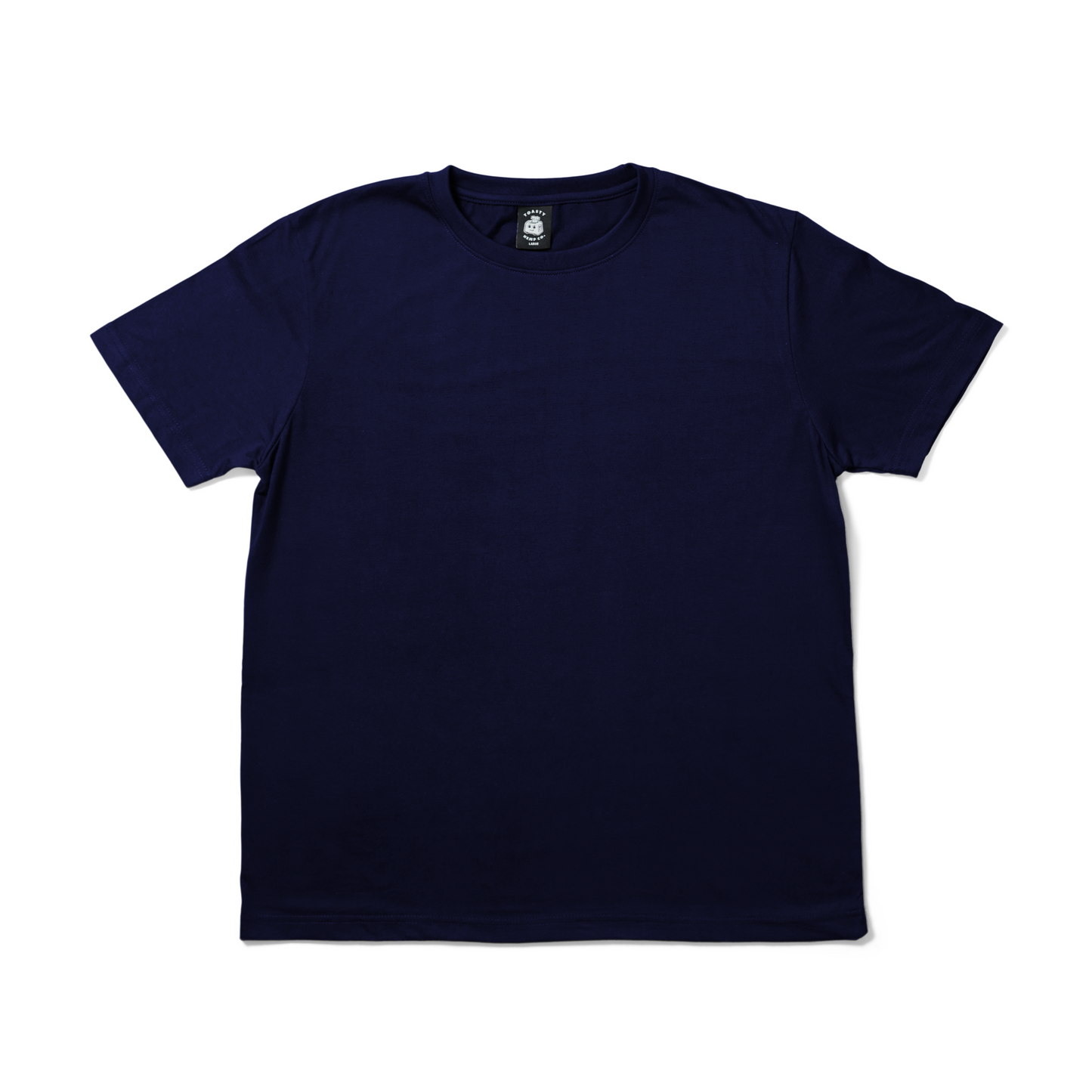 Sport Fit Hemp Tee - Navy Blue